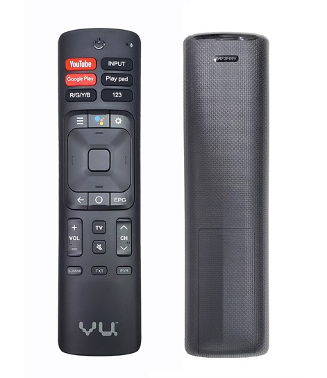 VU RC No. ERF3F69V with Voice Function for, VU 4K UHD Smart LED TV.