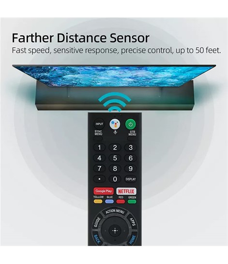 RC No. RMF-TX310U Replacement for Sony Smart LED TV Remotes