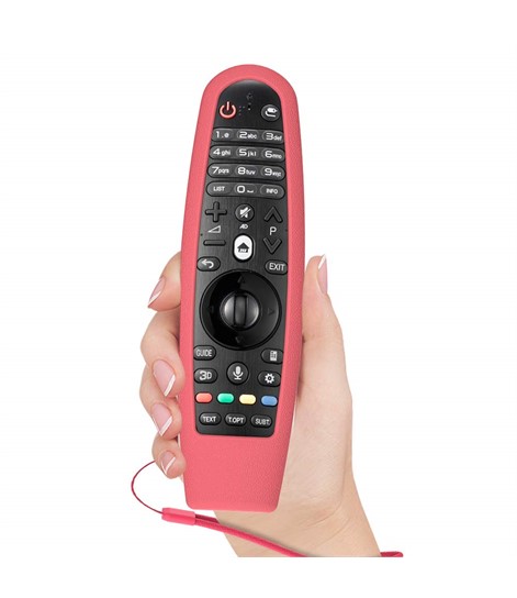 SK RED Silicone Cover For LG MR19, MR20 Magic Remote