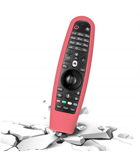 SK RED Silicone Cover For LG MR19, MR20 Magic Remote