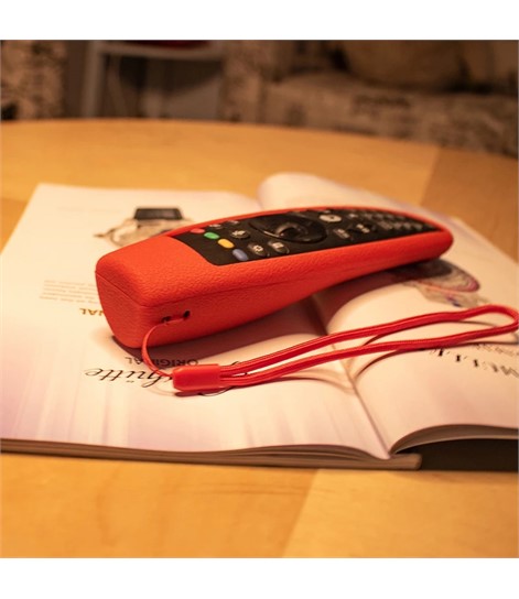 SK RED Silicone Cover For LG MR19, MR20 Magic Remote