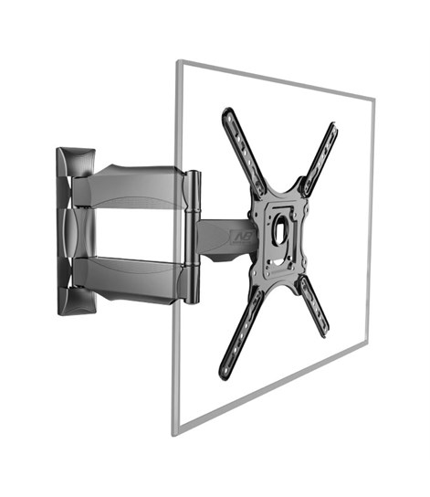 NB P40 New Full Motion Cantilever Wall Mount For 32" To 60" LCD/LED TV Up To 31.8 Kg.