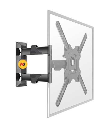 NB P4 New Full Motion Cantilever Wall Mount for 32" to 50" LCD/LED TV up to 27 Kg.