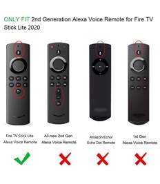 TECVITY Silicone Cover For Amazon Lite 2020 Remote