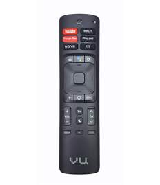 VU RC No. ERF3F69V with Voice Function for, VU 4K UHD Smart LED TV.