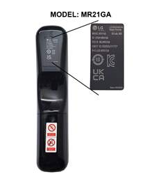 LG AN-MR21GA Magic Remote No. AKB76036207 with Voice, Scroll And Pointer For LG Smart LED TV.