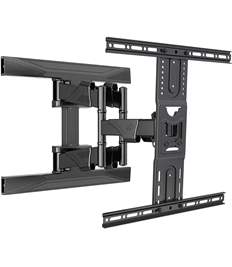 NB P6 New Full Motion Cantilever Wall Mount For 32" To 75" LCD/LED TV Up To 45.5 Kg.