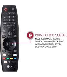 LG AN-MR20GA Magic Remote No.AKB75855505 With Voice, Scroll And Pointer For LG Smart LED TV.