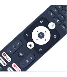 RC No. HTR-U31 Haier LED TV Remote with Google Assistance (Voice Function), Netflix & YouTube.