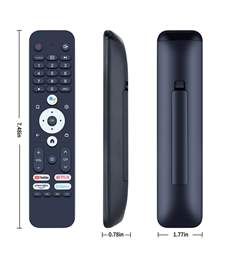 RC No. HTR-U31 Haier LED TV Remote with Google Assistance (Voice Function), Netflix & YouTube.