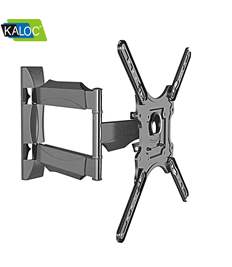 Kaloc X4 New Full Motion Cantilever Wall Mount For 32" To 55" LCD/LED TV Up To 31.8 Kg.